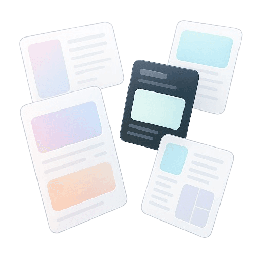 Custom email templates preview